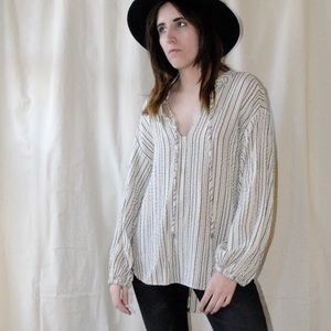 Free People Striped Top